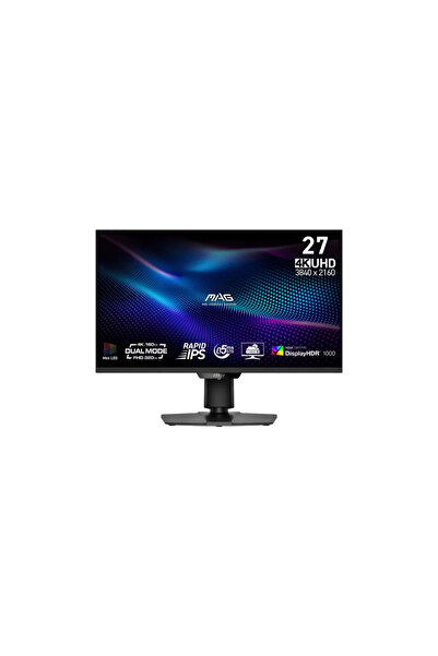 MSI MAG 274UPDF E16M 27 3840x2160 UHD 160Hz 0.5ms HDMI DP Type-C HDR 1000 Min...
