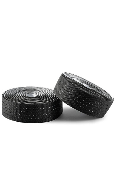 Other Owijka na kierownicę rowerową silikonowa perforowana - czarna