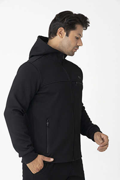Crozwise Hooded Men's Sweat Water Repellent Anthracite 6054