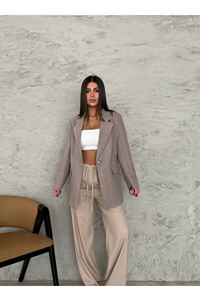 Womengrom Hayal Herringbone Wool Coat