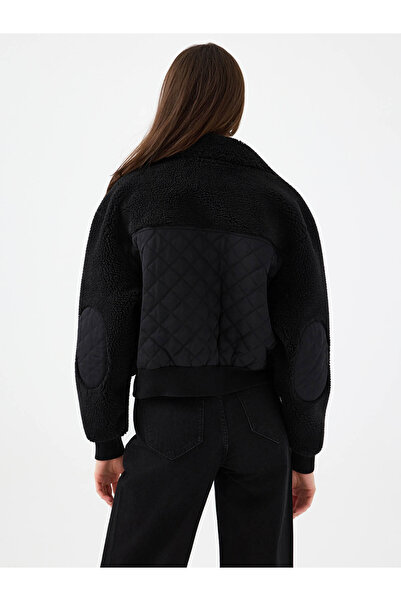 Loft Black Women's Coat Lf2040625