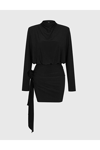 İLVİ Greta Black Women's Dress