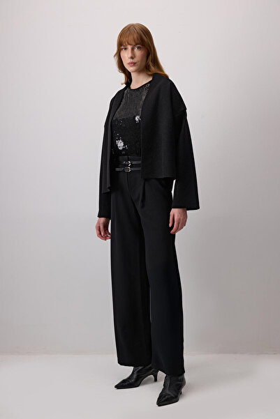 Touché Privé Double Belted Crepe Pants