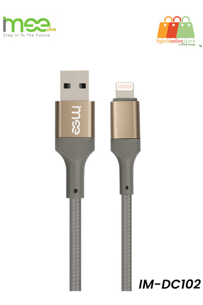 iMee Plus 1.2M Lightning to USB Cable No. M-DC102 - Fast Charging, Durable Nylon Braided