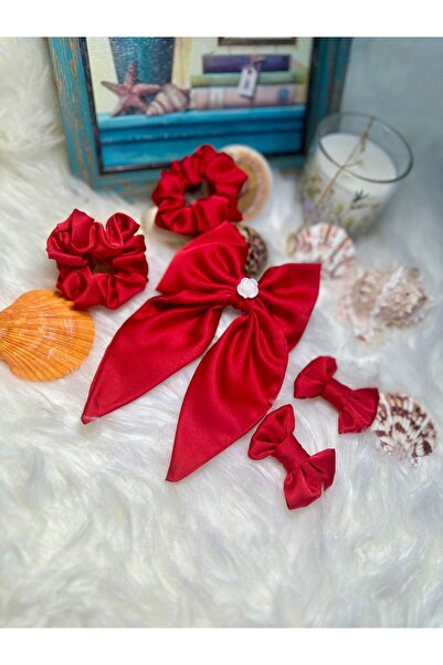 Ate j’s Creation’s ربطة شعر سيلور بمشبك باريت فرنسي مع زوج واحد من ربطات الشع...