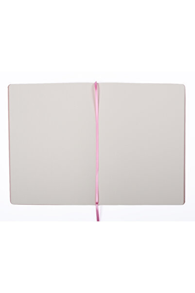 BBACK دفتر رسم لجمع الأعمال الفنية 110 جرام. ورق عاجي غير مسطر 21x29 سم 72 ورقة. دفتر بغلاف صلب باللون الوردي الباستيل