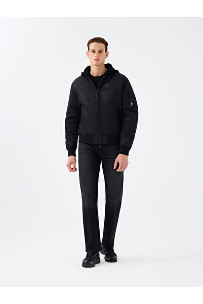 Loft Чорна чоловіча куртка Lf2040657