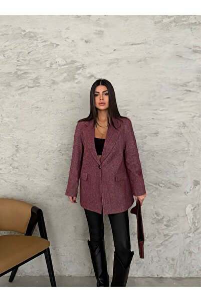 Womengrom Hayal Herringbone Wool Coat