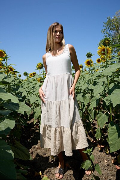 Enhitbaby Udenya Gaia Layered Muslin Dress