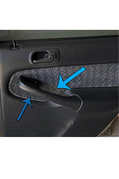 Yasetuning Honda Civic İes Kapı kolu plastiği Sağ ARKA Kapı 3D YERLİ