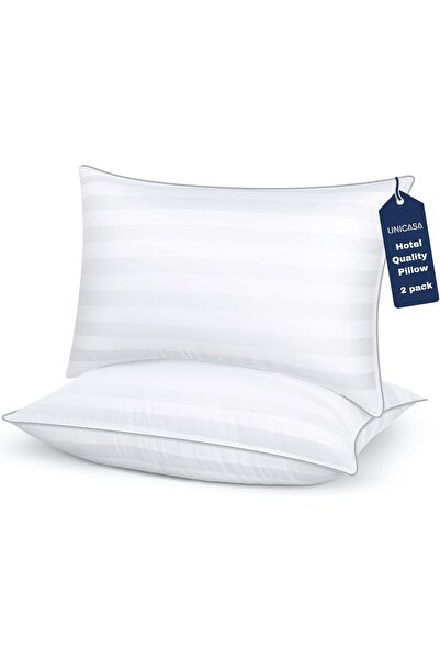 UNICASA ™ Premium Hotel Quality Pillows (50x75 cm) – Ultra Soft, Hypoallergenic, Memory Foam Alte
