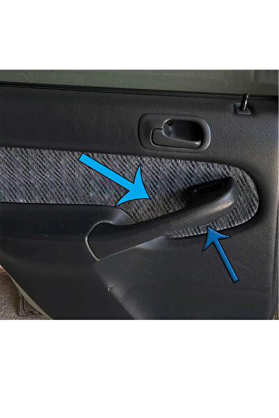 Yasetuning Honda Civic İes Kapı kolu plastiği SOL ARKA Kapı 3D YERLİ