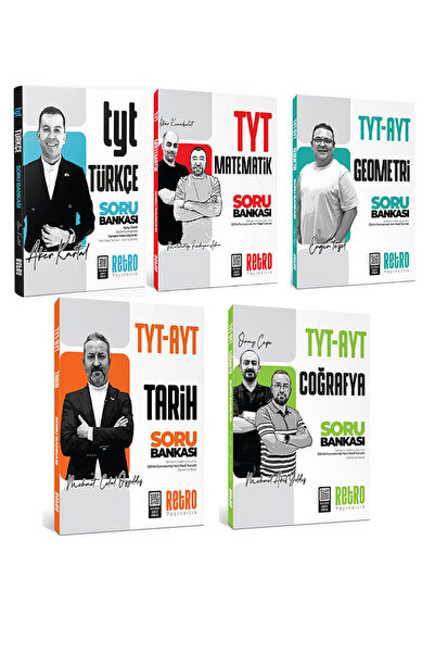 RETRO YAYINCILIK 2026 Model TYT Eşit Ağırlık Türkçe Matematik Tarih Coğrafya ...