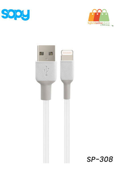 sopy كابل PowerLine Select+ USB-A إلى Lightning بطول 3 أقدام | شحن سريع، متين...