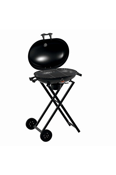 KlugMeister Charcoal Grill KY30018, steel material, with moving wheels, foldable, ash drain, cooking