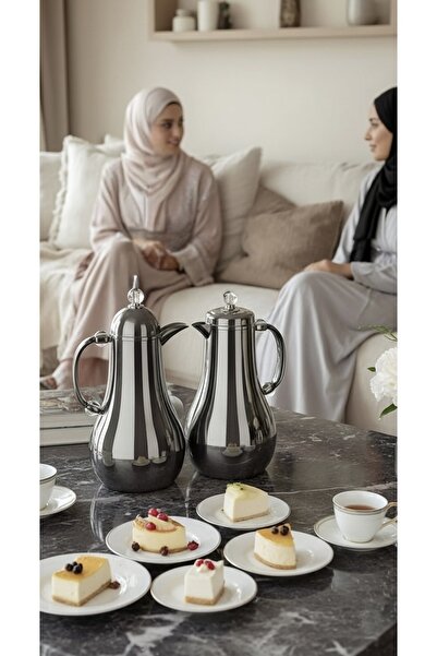 Generic طقم ترامس شاي وقهوة 1لتر