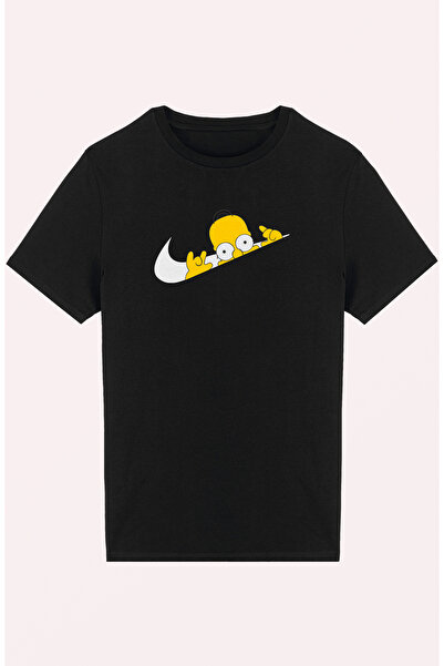 4desire.ro Tricou barbati CURIOUS SIMPSON Ink, Classic Regular Fit, Bumbac 100%, Vegan Approved