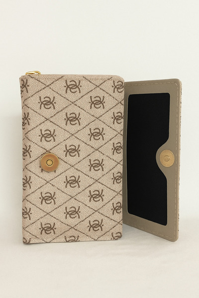 ZEKTON Cream Women's Wallet: Elegant Details, Maximum Functionality