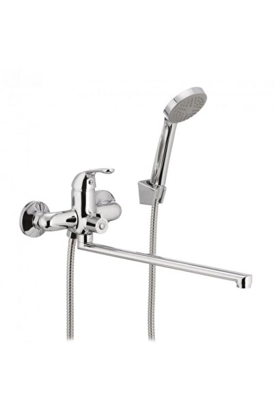 Mixxus Baterie baie YOTA 006-25 cm EURO, monocomanda, silumin, finisaj cromat...