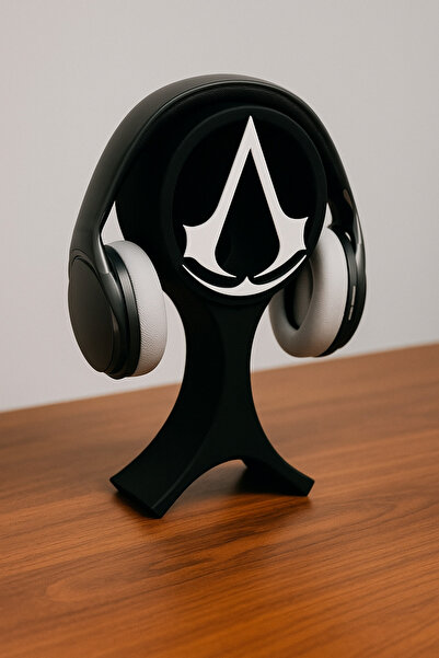 Srd3dMaker Assassin’s Creed Temalı Kulaklık Standı-25cm – Oyuncu Aksesuarı | ...