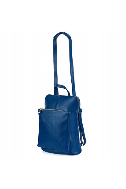 Other Women's leather backpack, 2-in-1 bag, elegant, A4, Italian, spacious, c...