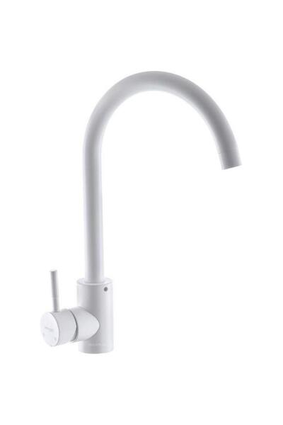 Mixxus Kitchen Faucet SUS-011-2 WHITE Stainless Steel