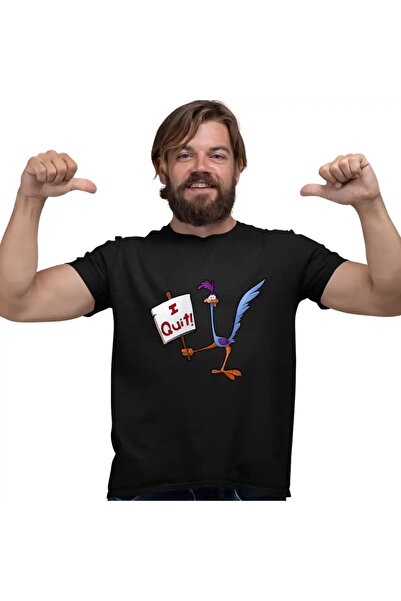 OEM Tricou Barbati Coiotul Strutul I Quit Renunt