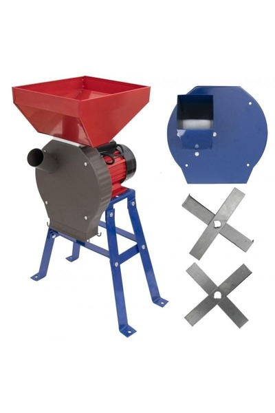 Pandora Grain and alfalfa mill 3 in 1 large vat, 3.5KW copper motor, production 200 kg/hour