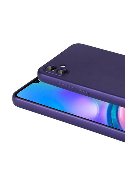 Generic Brand غطاء سيليكون متوافق مع هاتف Galaxy A05 - أسود