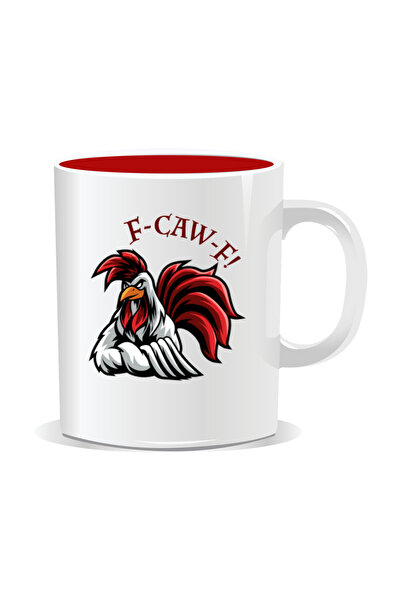 Mug Mania Personalized mug with funny message, F-CAW-F!