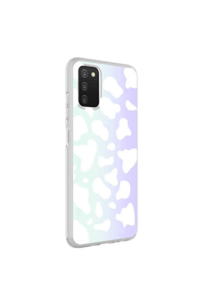 Aden Galaxy A03S Case Nxxa M-Blue Patterned Cover - Zebra No1