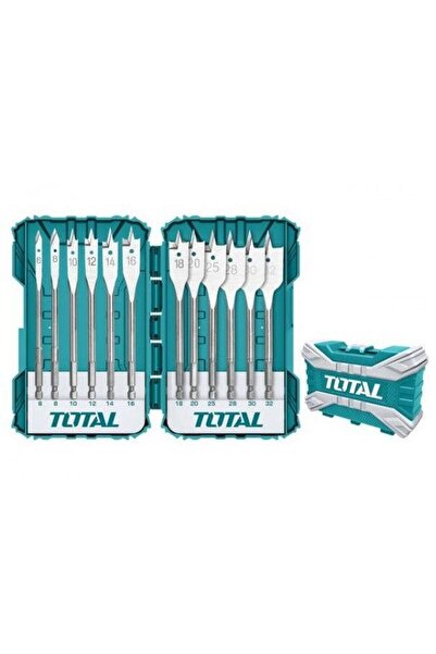 Generic Brand Set de burghie plate pentru lemn, 12 buc.