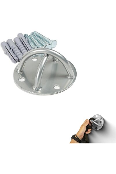 Goat حامل حائط - جهاز تدريب معلق من الفولاذ الممتاز - مرساة حبل حائط شديدة التحمل للتدريب المنزلي