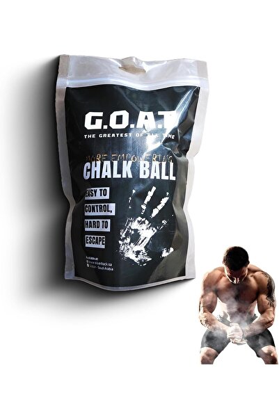 Goat Premium Chalk Ball - 60 grams of Pure Magnesium Carbonate - No Mess Climbing Chalk for Rock Cli
