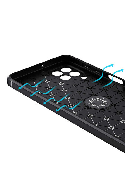 Aden Galaxy A22 4g Case Nxxa Ravel Silicone Cover - Red