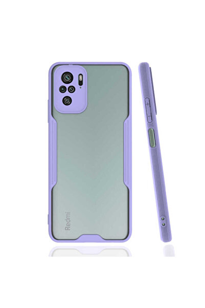 Aden غطاء حماية متوافق مع هاتف Poco M5S - أرجواني