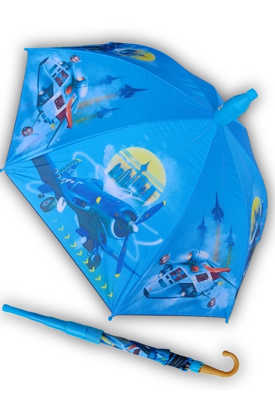 KY Bardaklı Dondurma Kulahı Saplı Yüksek Kalite Uzun Ömürlü Uçaklı Mavi Erkek...