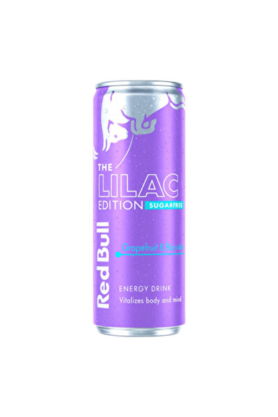 Red Bull Liliac Edition, 250 ml, sugar-free, grapefruit & blossom flavor