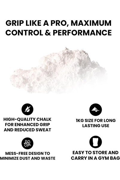 Goat Premium Chalk Ball - 60 grams of Pure Magnesium Carbonate - No Mess Climbing Chalk for Rock Cli