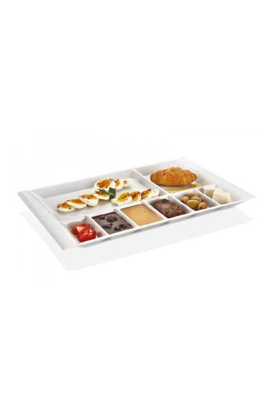 FORMEL KAHVALTILIK 8 BÖLMELİ 41*26 CM (4'LÜ)