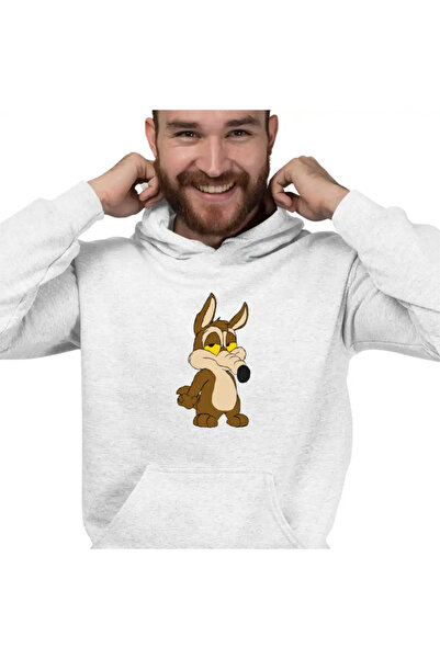 OEM Мъжки суичър с качулка Coyote Chibi Baby