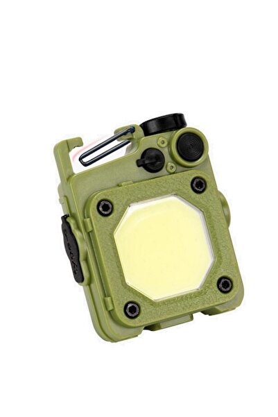 GOLD MARKET Mini lanternă tip breloc, USB tip C, multifuncțională, lumină put...