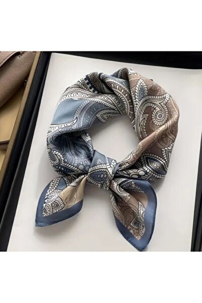 Dgt Luxury Model Paisley, moale, protecție solară, rezistent la vânt, cu două fețe cu imprimeu , eșarfă, eșarfă 70x70