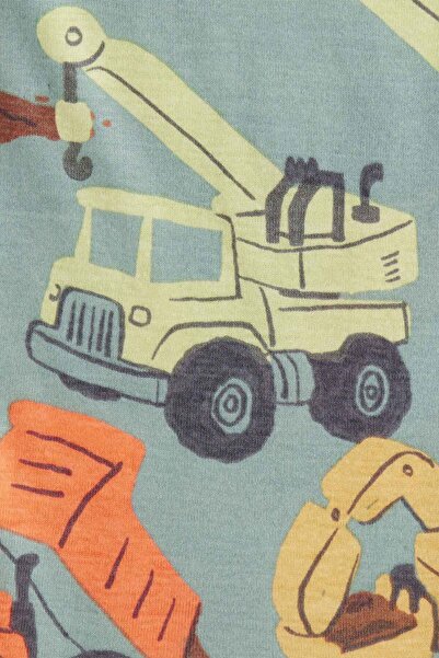 Carter's Boy's Green Pajama Set