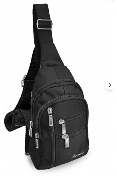 BuMeria Multi-Compartment Waist Bag Crossbody Shoulder Crossbody Chest Bag, Handbag