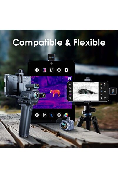 THERMAL MASTER X3 Android Telefon Uyumlu Taktikal Termal Kamera