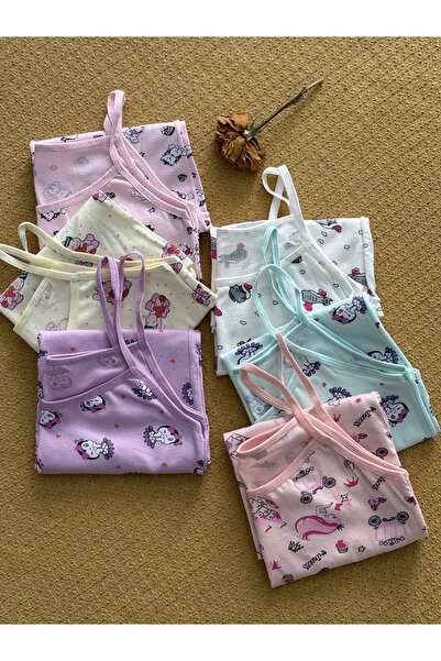 Myquality EMPRİME PENYE KUMAŞ 6 LI KIZ ÇOCUK ATLET