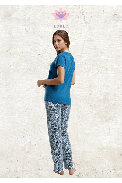 Loule Women's Clothing Short Sleeve Pajama Set L1.Ar.320.9.001