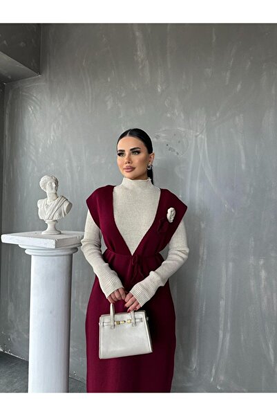 GİYSİ DÜNYASI 57 TRİKO KUMAŞ ELBİSE BOODY 2 Lİ TAKIM