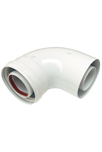 Ariston Elbow 90 pt Coaxial Chimney 60/100 mm 3318003